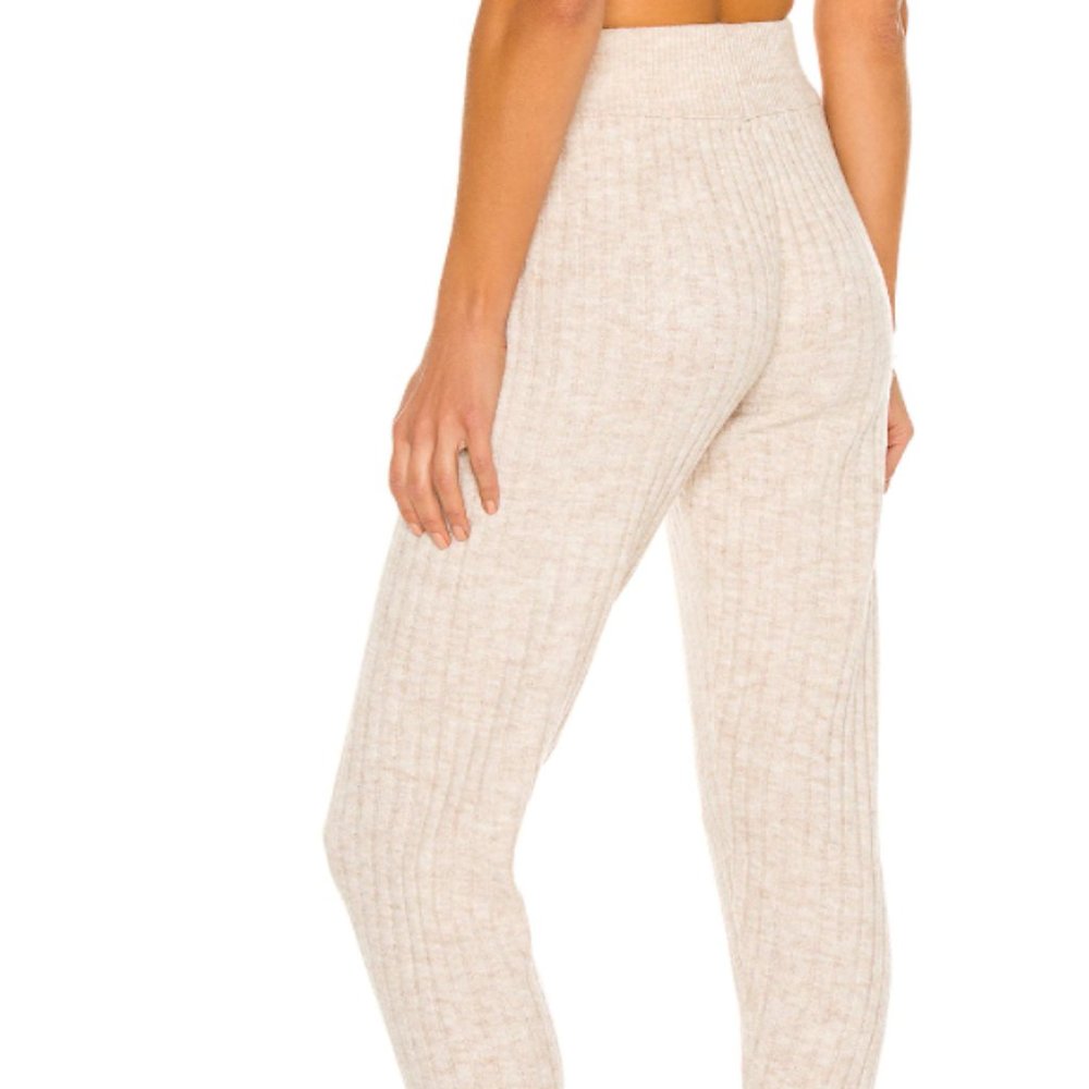 NWT Free People X Revolve Around the Clock Jogger in Oatmeal - Picture 3 of 13